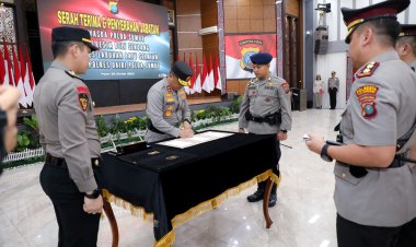 Kapolda Sumut Pimpin Sertijab Irwasda dan Sejumlah Kapolres