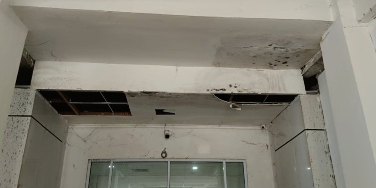 Proyek RSUD Arifin Achmad Pekanbaru Belum Selesai, Sudah Rusak Sebelum Dimanfaatkan