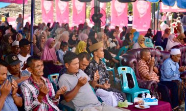 Caleg DPR RI, Jamaluddin Idham Gelar Pertemuan dengan Masyarakat Kec. Kuala Batee