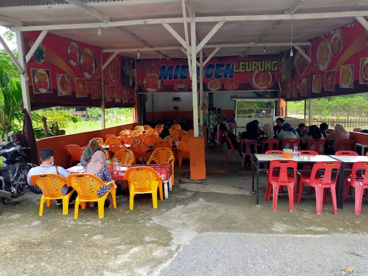 Mie Aceh Leupung  dengan Kepiting & Gurita, Tapi Lama Ditunggu