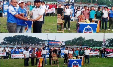 Bupati Harapkan Lahirnya  Pemain Pemain Terbaik, Turnamen Bupati Solok Cup IIl  2024 Kembali Ditabuh
