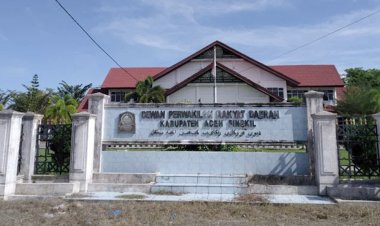DPRK Aceh Singkil Angkat Bicara Soal Proyek Penahan Banjir yang Mangkrak