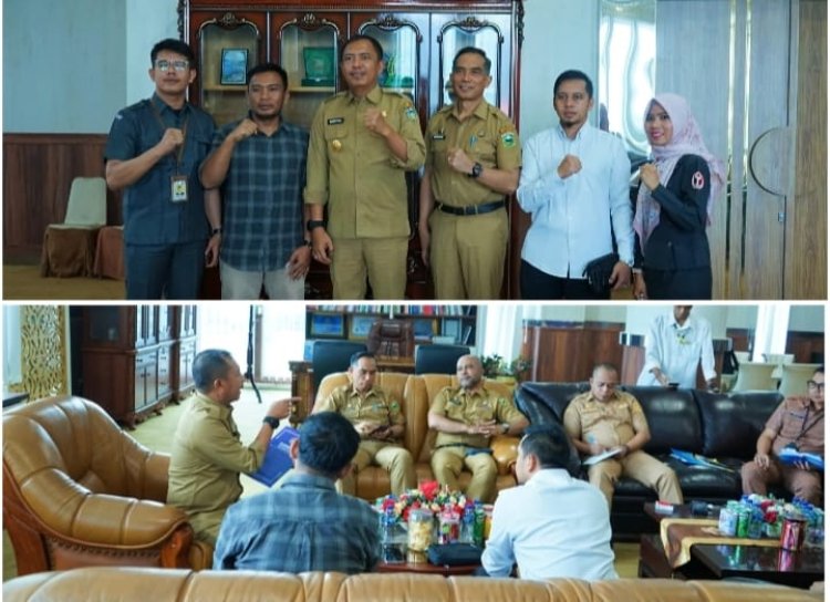 Sosialisasikan Netralitas ASN dan THL di Pilkada Serentak 2024, Bawaslu Kunjungi Pjs. Bupati Solok