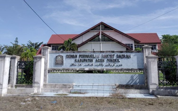 DPRK Aceh Singkil Angkat Bicara Soal Proyek Penahan Banjir yang Mangkrak