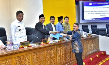 DPRD Kampar Gelar Rapat Paripurna agenda Penyampaian LKPJ Kepala Daerah T.A 2024