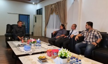 Ketua DPRD TBB Menerima Silaturahmi Organisasi DPD PPDI Provinsi Lampung