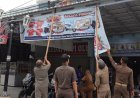 Satpol PP dan Bapenda Siak Tertibkan Reklame Tak Berizin