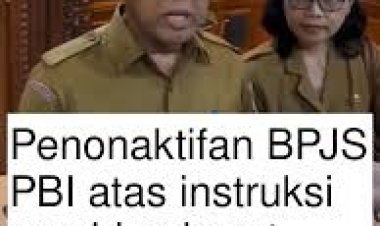 Mensos Klarifikasi Penonaktifan 11 Juta PBI BPJS Berasal dari Presiden Prabowo