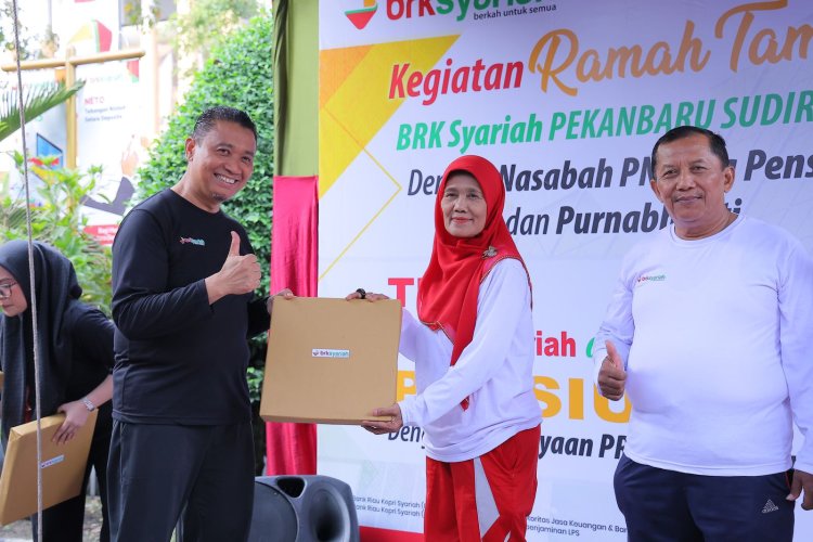 Wawako Pekanbaru Apresiasi BRK Syariah Gelar Silaturahmi ASN Pra Pensiun dan Purna Tugas