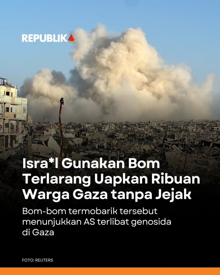 2.842 Warga Gaza Lenyap Tanpa Jejak, Israel Gunakan Senjata Terlarang Bom Termal Meski Gabung BoP