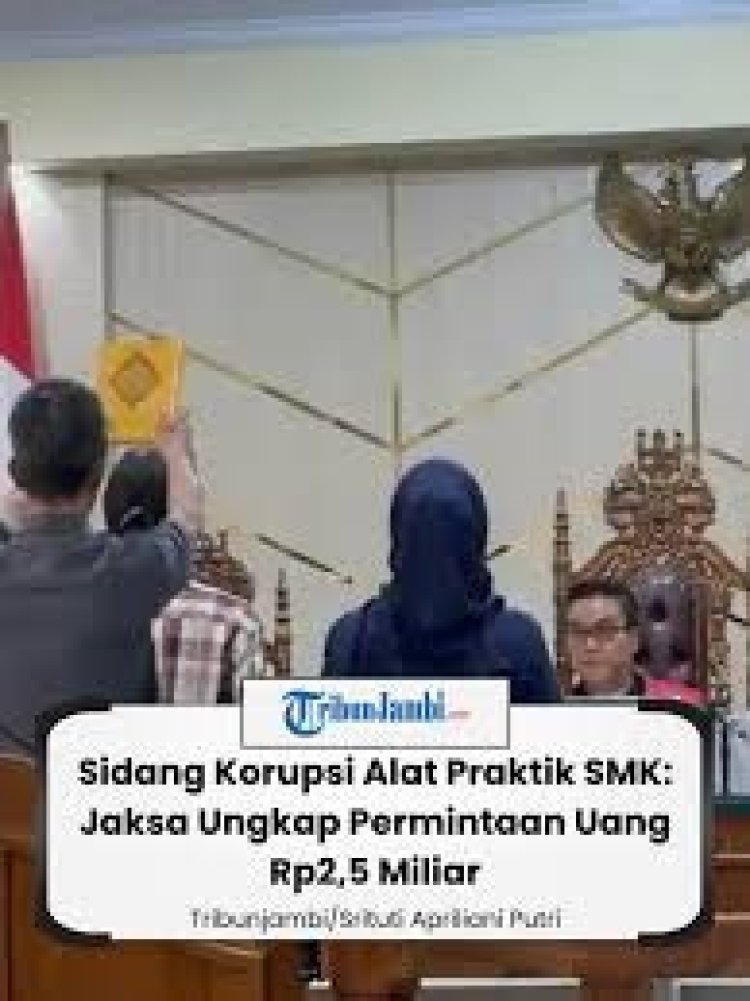 Kerugian Negara Rp21,8 M, Korupsi Pengadaan Alat Praktik SMK di Jambi Berlanjut