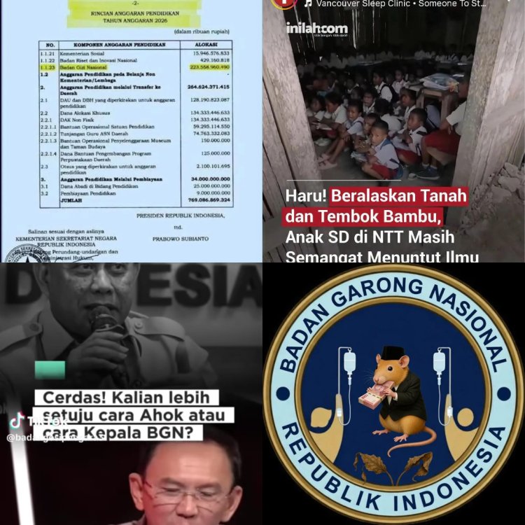 Beasiswa Bappenas,LPDP,BRIN,Perpusnas & Uang Mendikdasmen, Pemda 0 Akibat MBG