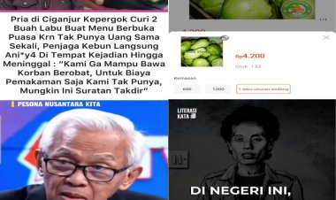 Curi Labu Sekedar Makan bukan Memperkaya, Dianiaya hingga Meninggal, Biarkan Tetangga Lapar