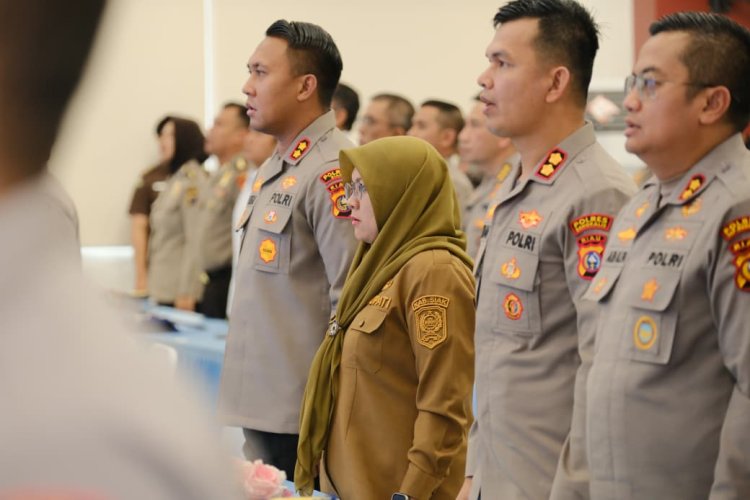Bupati Siak Koordinasi dengan Polda Riau Operasi Lancang Kuning 2026 Jelang Idulfitri